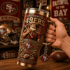 SF49 40oz Tumbler With Handle TTNL