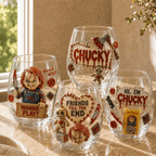 Premium CKY Wine Glass Cup TMH