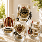 Premium QNN Wine Glass Cup TMH