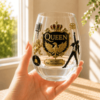 Premium QNN Wine Glass Cup TMH