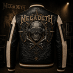 Premium MGD Leather Zipper Jacket PVNA