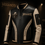 Premium MGD Leather Zipper Jacket PVNA