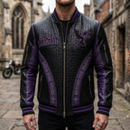 Premium BLST Leather Zipper Jacket PVNA