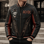 Premium ACD Leather Zipper Jacket PVNA