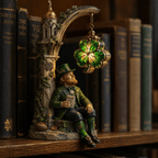 Premium NDFI Bookshelf Figurines Lamp NTNA