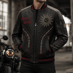 Premium ALC Leather Zipper Jacket PVNA