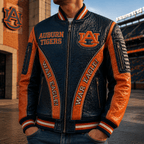 Premium ABTG Leather Zipper Jacket PVNA