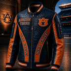 Premium ABTG Leather Zipper Jacket PVNA
