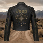 Premium JEP Cropped Leather Zipper Jacket TNSM