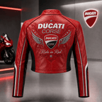 Premium DCT Cropped Leather Zipper Jacket TNSM