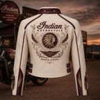 Premium IDMC Cropped Leather Zipper Jacket TNSM