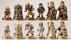 Premium LSU Chess Set NTNA