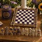 Premium LSU Chess Set NTNA
