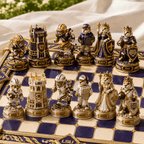 Premium LSU Chess Set NTNA