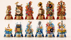 Premium TBT Chess Set PDL