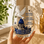 Premium PBTS Wine Glass Cup VTH