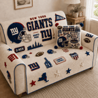 NYG Tufted Sofa Cover & Pillow Set DNBN