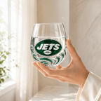 Premium NYJ Wine Glass Cup TMH
