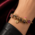 TSEP Gold Charm Bracelet Set PTT