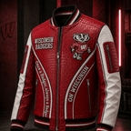 Premium WBG Leather Zipper Jacket PVNA