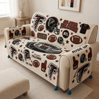 ATF Tufted Sofa Cover & Pillow Set DNBN