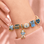 NCTH Gold Charm Bracelet Set TMH