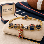OMR Gold Charm Bracelet Set TMH