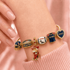 OMR Gold Charm Bracelet Set TMH