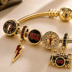 RSH Gold Charm Bracelet Set TTTT