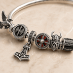AMAM Sliver Charm Bracelet Set PTT