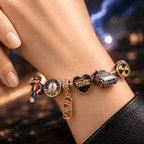 BTF Gold Charm Bracelet Set BMD