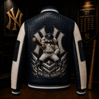 Premium NYY Leather Zipper Jacket TTMH