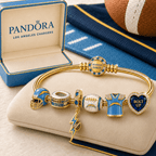 LAC Gold Charm Bracelet Set TMH