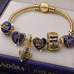 WRLD Gold Charm Bracelet Set TMH