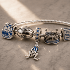 NMKS Silver Charm Bracelet Set PNPA