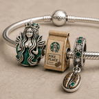 STBK Silver Charm Bracelet Set HQH