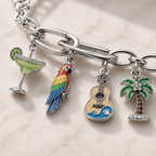 JBT Silver Charm Bracelet Set BMD