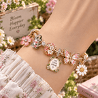 FLGD Gold Charm Bracelet Set PTT