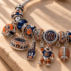 ABTG Silver Charm Bracelet Set NTTB