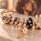 WNHT Gold Charm Bracelet Set PNPA