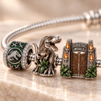 JRSW Silver Charm Bracelet Set HQH