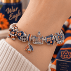 ABTG Silver Charm Bracelet Set NTTB