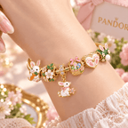 BBN Gold Charm Bracelet Set VTH