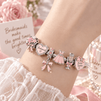 BRM Silver Charm Bracelet Set TTN