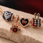 RSH Rose Gold Charm Bracelet Set TMH