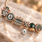 OLA Gold Charm Bracelet Set PNPA