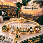 OKAA Gold Charm Bracelet Set NHVH