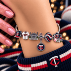 MNST Silver Charm Bracelet Set NHVH