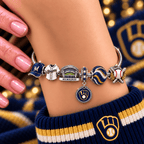 PITTS Silver Charm Bracelet Set NHVH