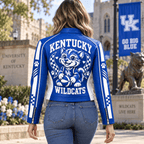 Premium KWC Cropped Leather Zipper Jacket TTMH